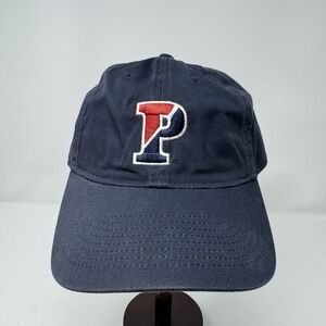 UPenn Quakers Hat University of Pennsylvania Legacy Athletic P Logo Cap Navy VTG